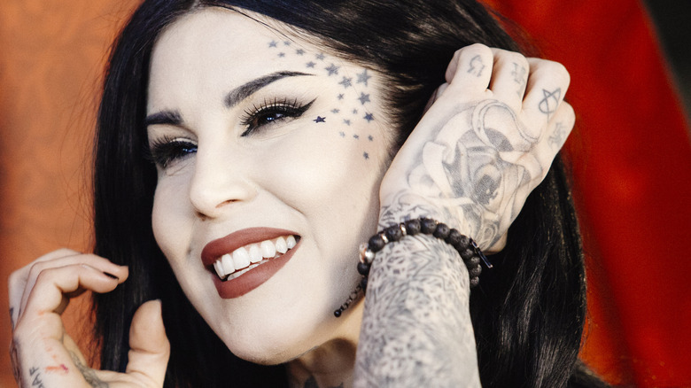 Kat Von D smiling 