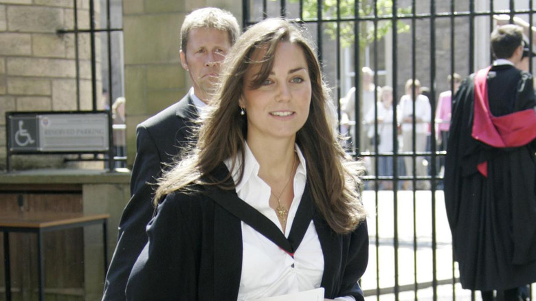 Kate Middleton graduating