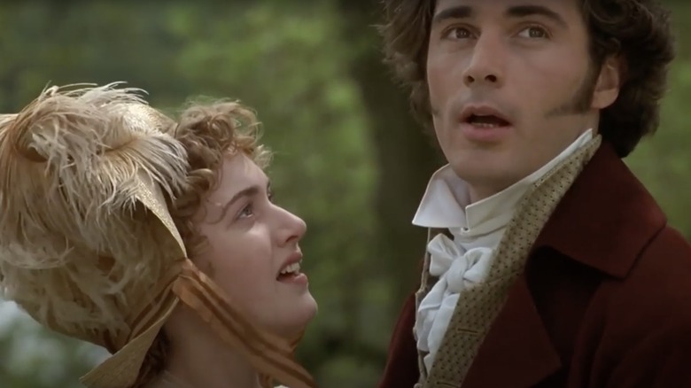 Kate Winslet and Greg Wise in "Sense and Sensibility"