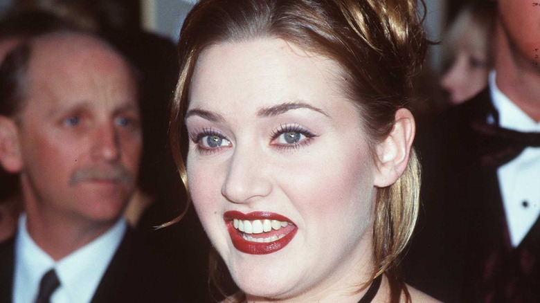 Young Kate Winslet at an event