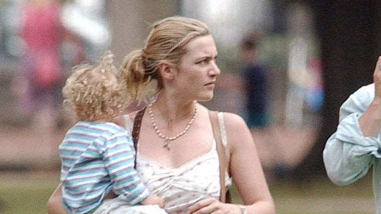 Kate Winslet and her daughter