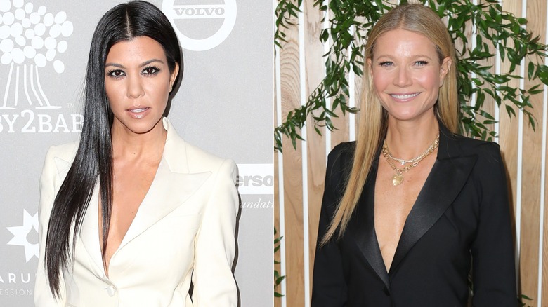 Kourtney Kardashian and Gwyneth Paltrow.