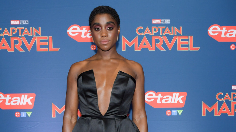 Lashana Lynch on the red carpet