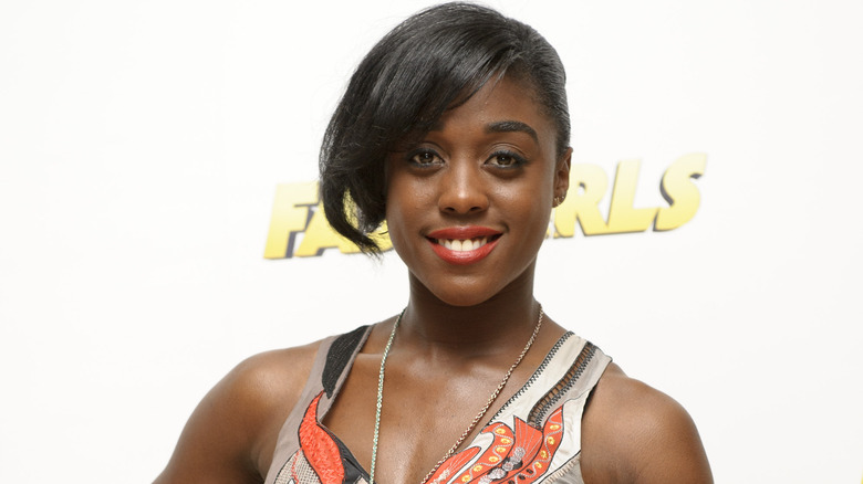 Young Lashana Lynch