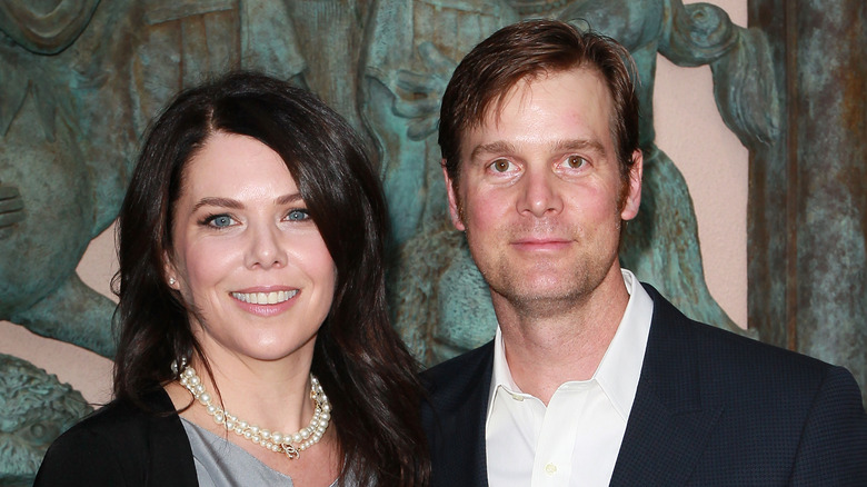 Lauren Graham and Peter Krause