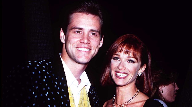 Jim Carrey and Lauren Holly