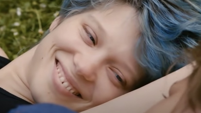 Lea Seydoux in "Blue is the Warmest Color"