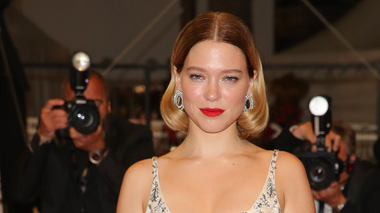 Lea Seydoux at a premiere