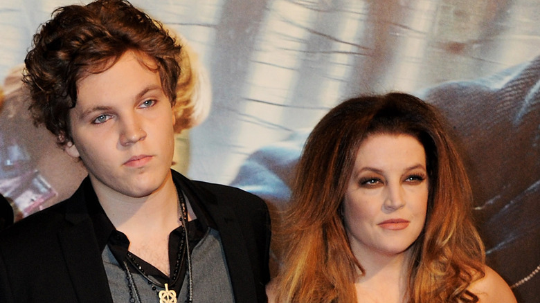 Lisa Marie Presley and Ben Keough