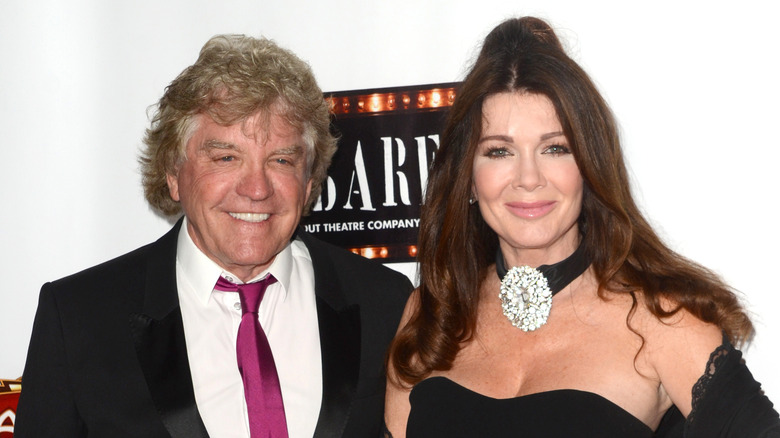 Lisa Vanderpump posing with Ken Todd