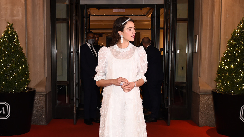 Margaret Qualley at the Met Ball