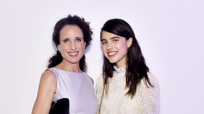 Andie MacDowell and Margaret Qualley