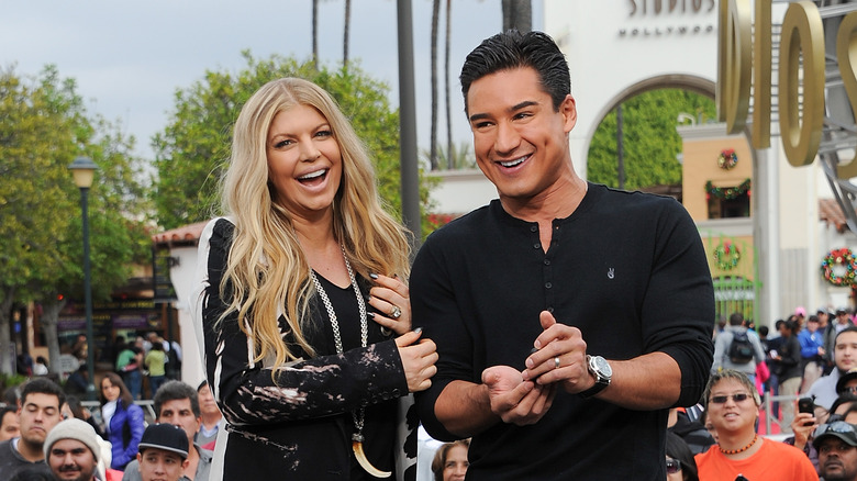 Mario Lopez, Fergie in Universal Studios