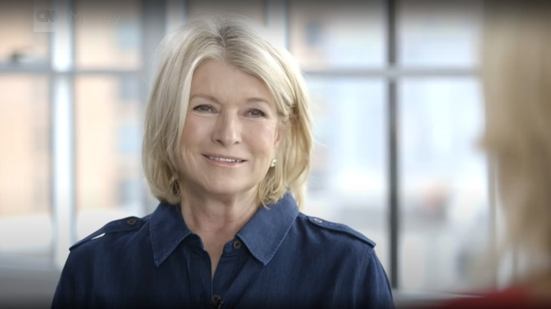 Martha Stewart smiling