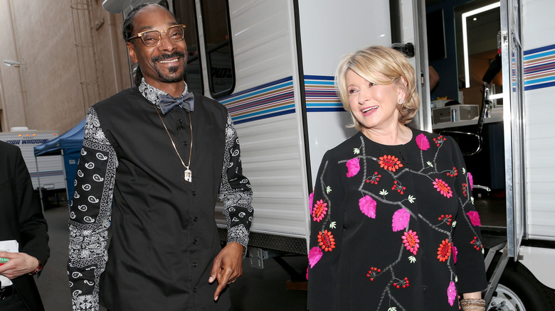 Martha Stewart and Snoop Dogg