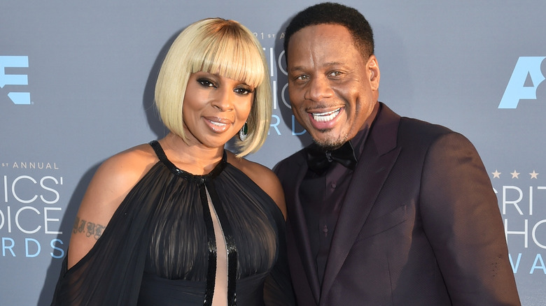 Mary J. Blige and Kendu Isaacs 