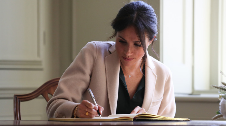 Meghan Markle writing