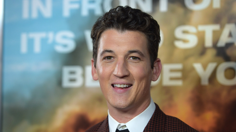 Miles Teller smiling