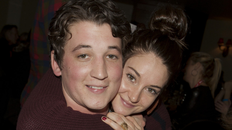 Miles Teller and Shailene Woodley