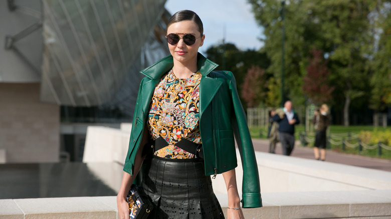 Miranda Kerr at Paris Fashion Week