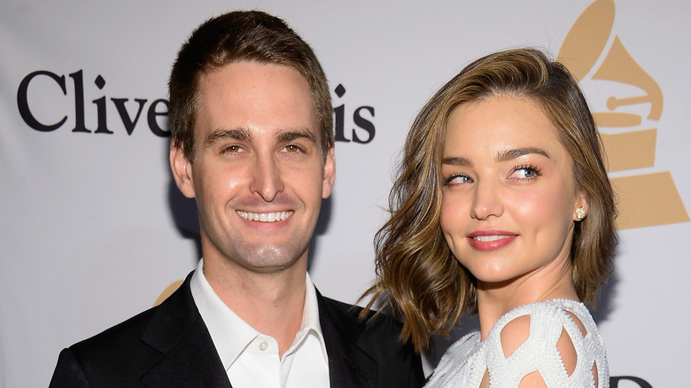 Miranda Kerr and Evan Spiegel