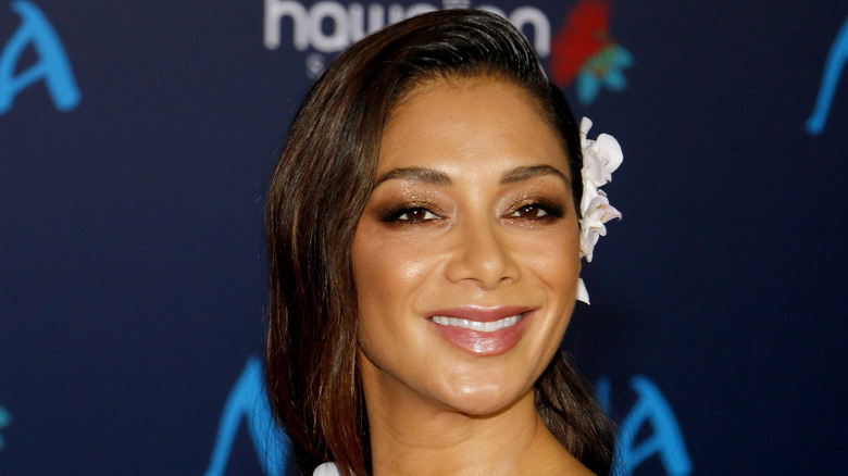 Nicole Scherzinger smiling