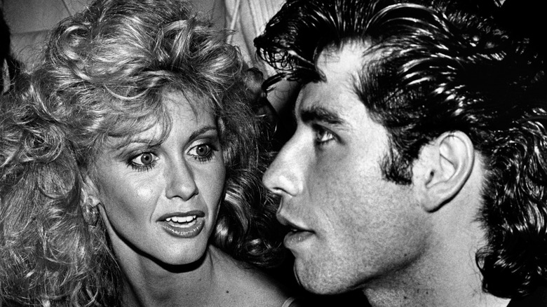 Olivia Newton-John and John Travolta