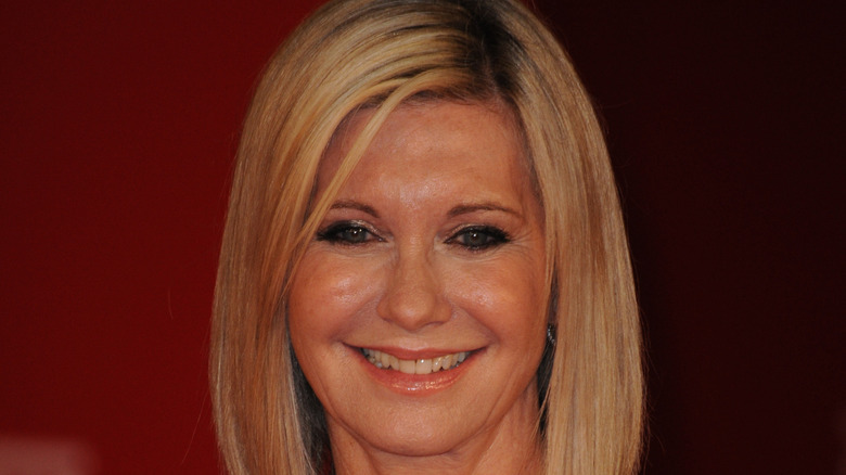 Olivia Newton-John with smoky eyes