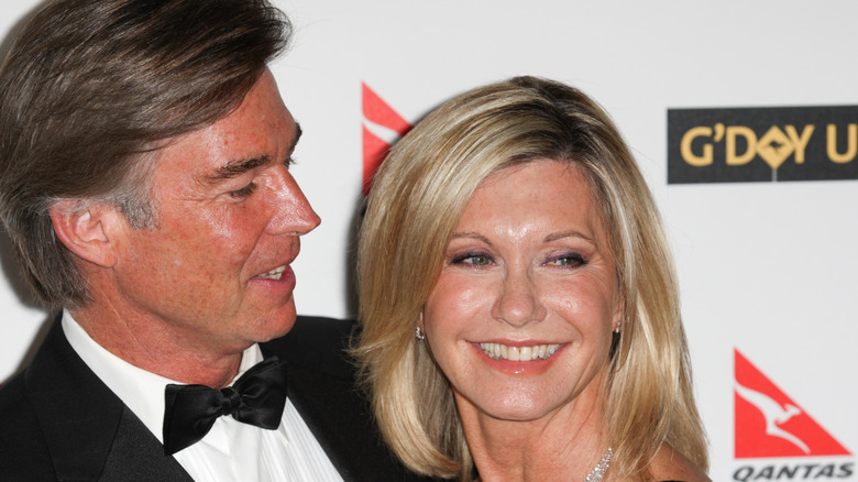 Olivia Newton-John with John Easterling