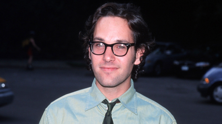 Paul Rudd wearing glasses