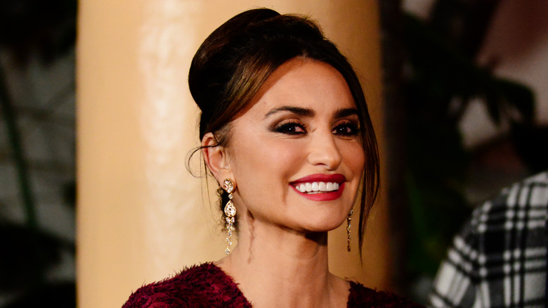 Penélope Cruz smiling