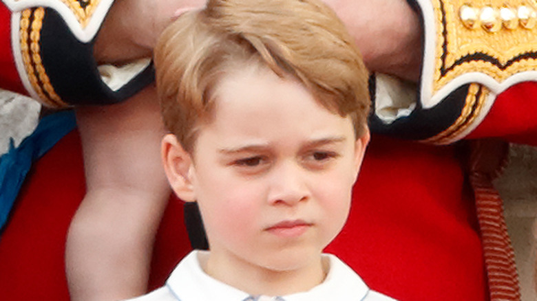 Prince George outside