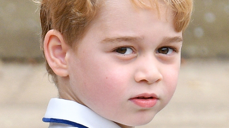 Prince George outside