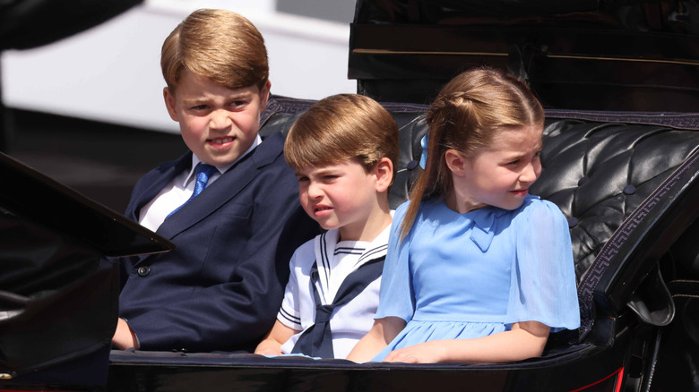 Prince George, Prince Louis and Princess Charlotte