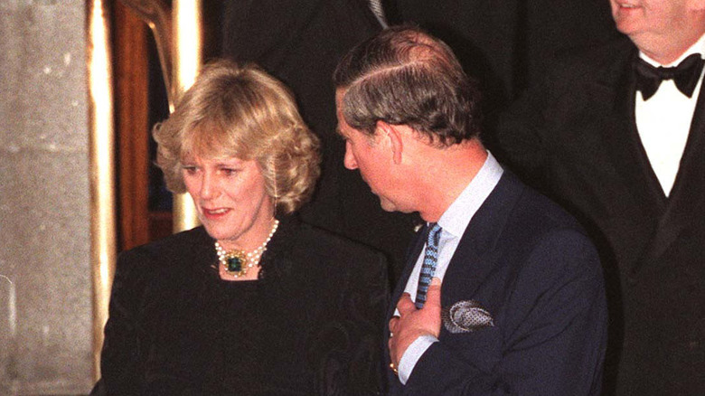 Camilla Parker Bowles with Prince Charles