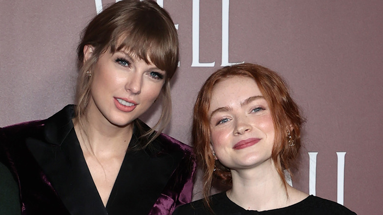 Taylor Swift and Sadie Sink