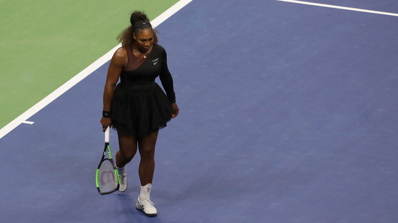 Serena Williams in a tutu outfit