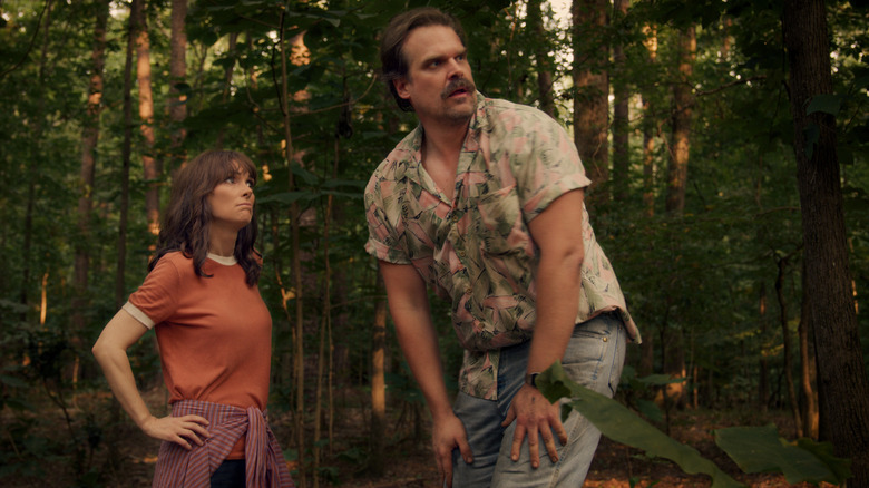 Winona Ryder and David Harbour