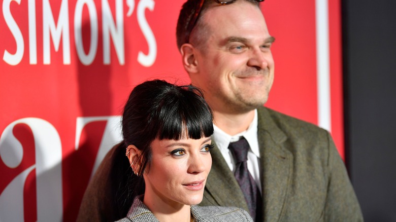 Lily Allen and David Harbour