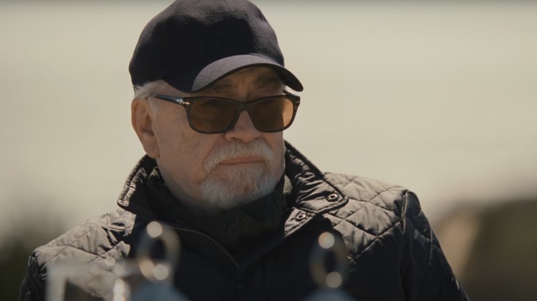 Brian Cox as Logan in "Succession"