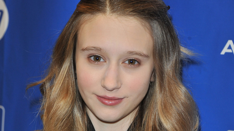 Young Taissa Farmiga smiling