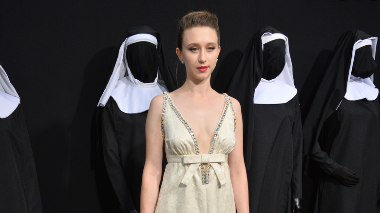 Taissa Farmiga posing