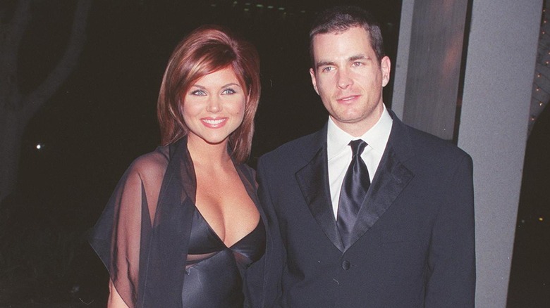 Tiffani Thiessen and David Strickland