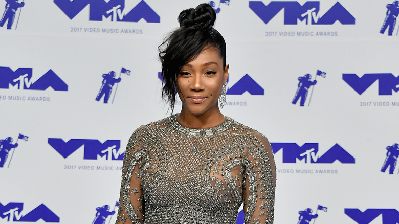 Tiffany Haddish attends 2017 VMAs