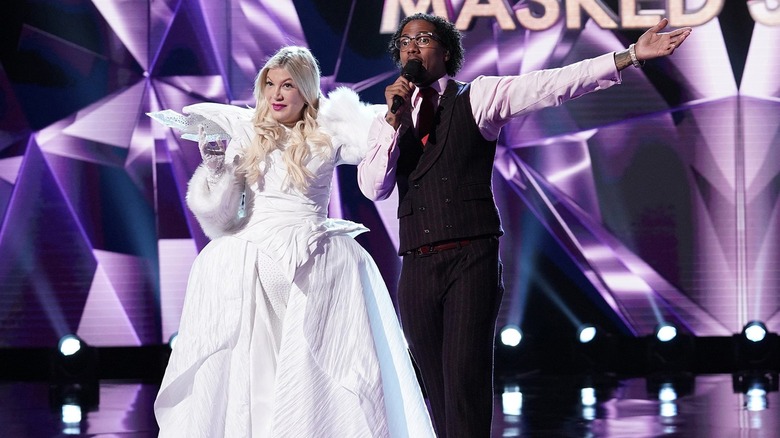 Tori Spelling in The Masked Singer