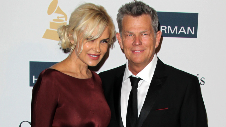 Yolanda Hadid and David Foster