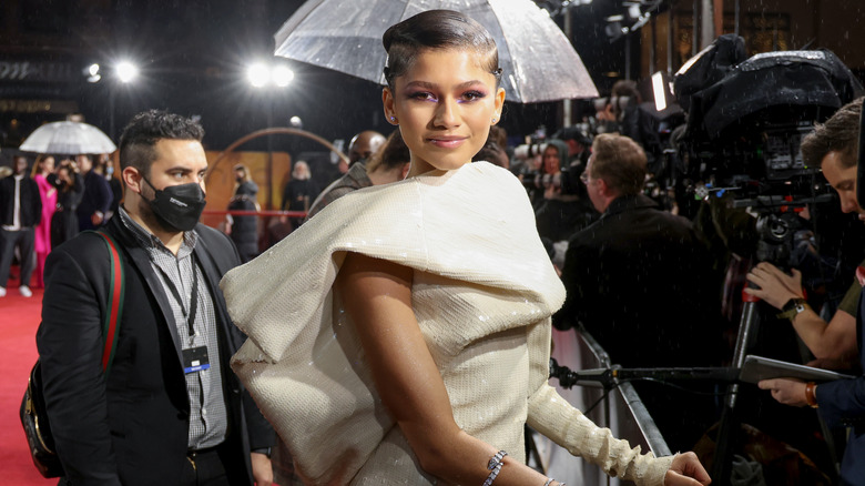 Zendaya walking the red carpet