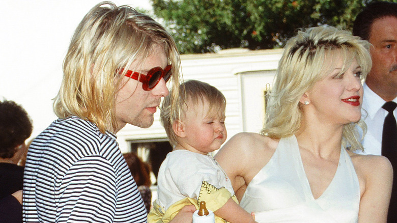 Kurt Cobain Courtney Love Frances Bean Cobain