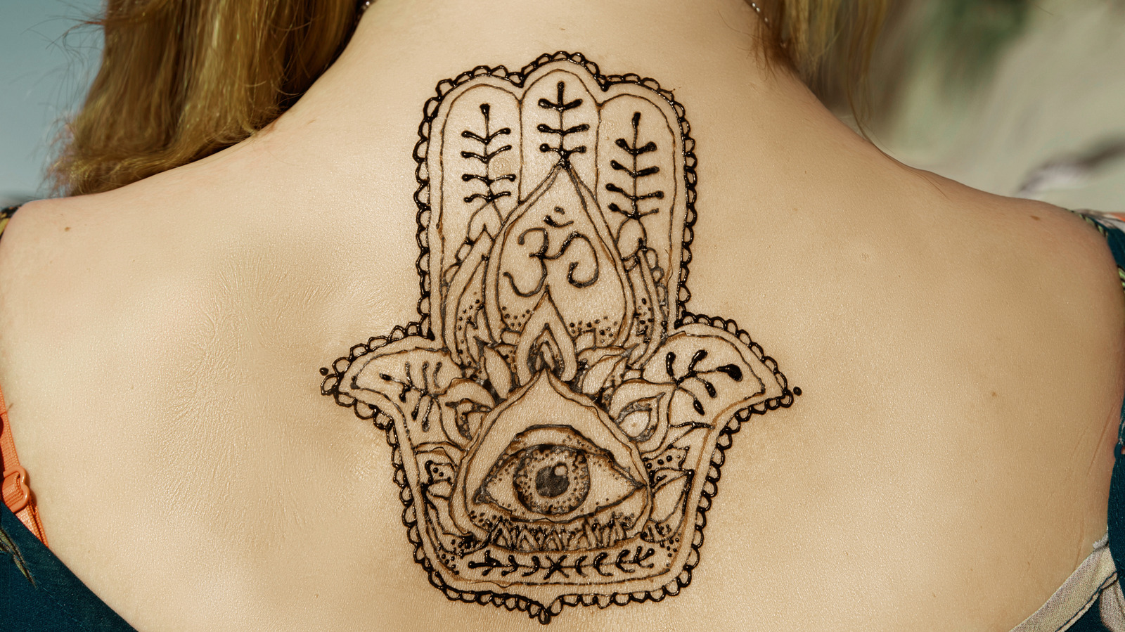 Back Tattoo Ideas  Back tattoos for girls  religious tattoos  Hamsa  tattoo ideas  YouTube