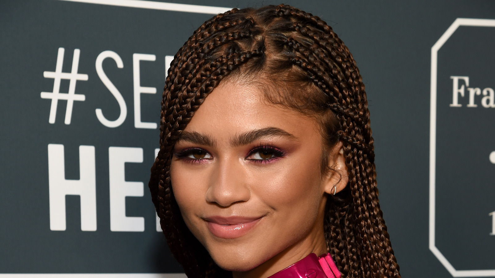 Box braids zendaya